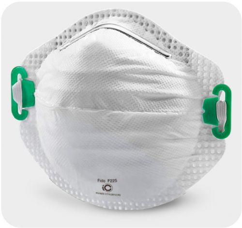 Mascherina di protezione P2 - F225 - FIDO MASKS CO., LTD. - senza lattice / senza valvola / a coppa