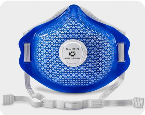 Mascherina di protezione P2 - F810I - FIDO MASKS CO., LTD. - senza lattice / con valvola di espirazione / con filtro