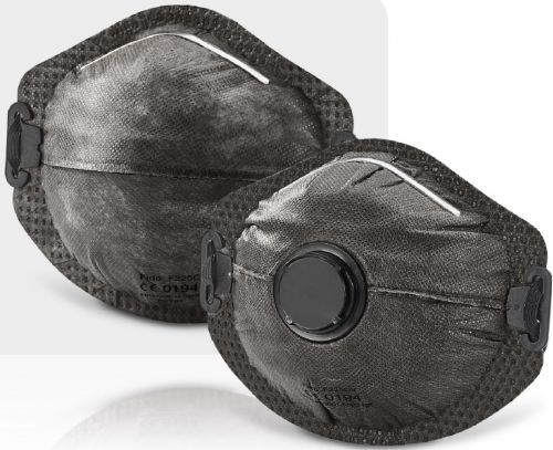 Mascherina FFP2 - F225C  - FIDO MASKS CO., LTD. - senza lattice / con valvola di espirazione / con filtro a carbone attivo