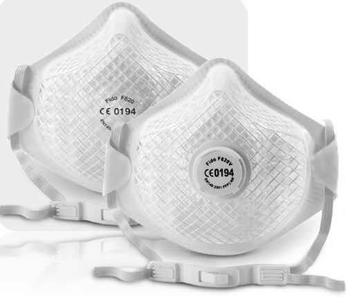 Mascherina FFP2 - F820  - FIDO MASKS CO., LTD. - senza lattice / con valvola di espirazione / senza valvola