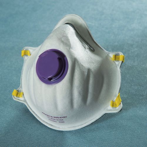 Mascherina R95 - R95-610V - Makrite - in polipropilene / senza lattice / in poliestere