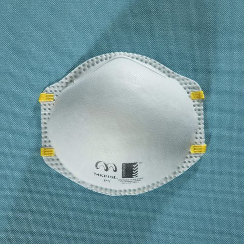 Mascherina FFP1 - MKP1SL - Makrite - in polipropilene / senza lattice / in poliestere