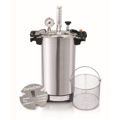 Autoclave medico - CertoClav EL - Certoclav - a vapore / da banco / elettrico