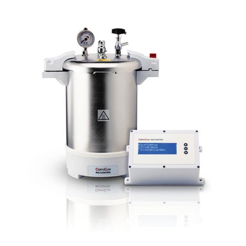 Autoclave da laboratorio - CertoClav MultiControl 2 - Certoclav - a vapore / da banco / verticale