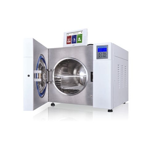 Autoclave da laboratorio - STE-45-T - Certoclav - a vapore / da banco / a carico frontale