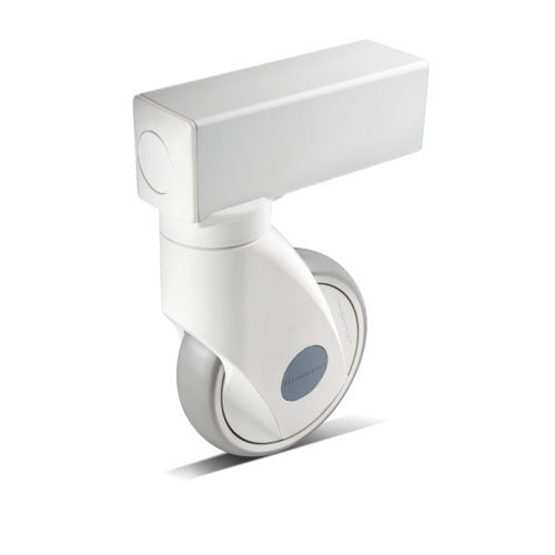 Ruota in poliuretano - FK50X50-ER-S-125 GPF/K - Manner Oy - in poliammide / girevole / con freno