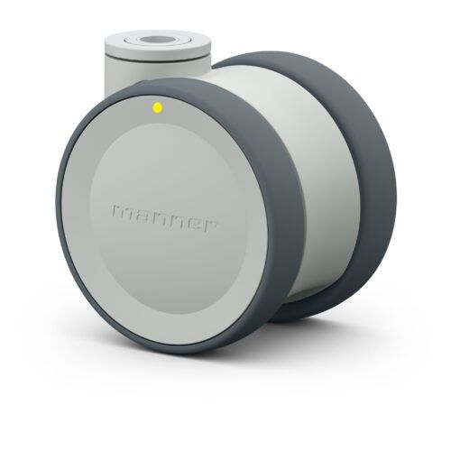 Ruota con freno - TW-S-75 GP/K H A - Manner Oy - in poliammide / in polipropilene