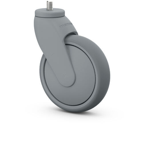 Ruota in poliammide - GKR-S-125 NP/K M12 - Manner Oy - in polipropilene