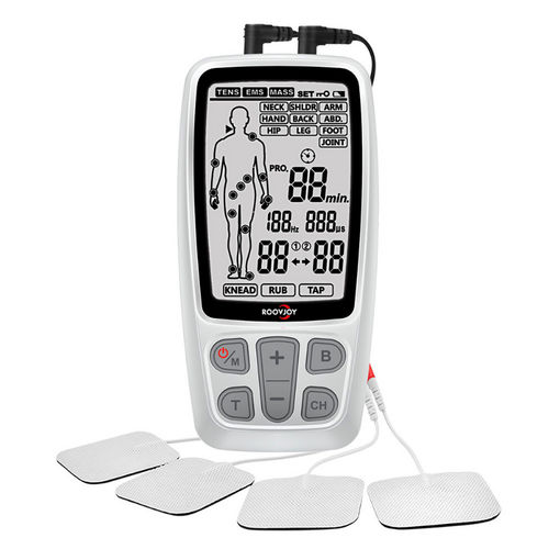 Elettrostimolatore - R-C4B - Shenzhen Roundwhale Technology - portatile / TENS / EMS