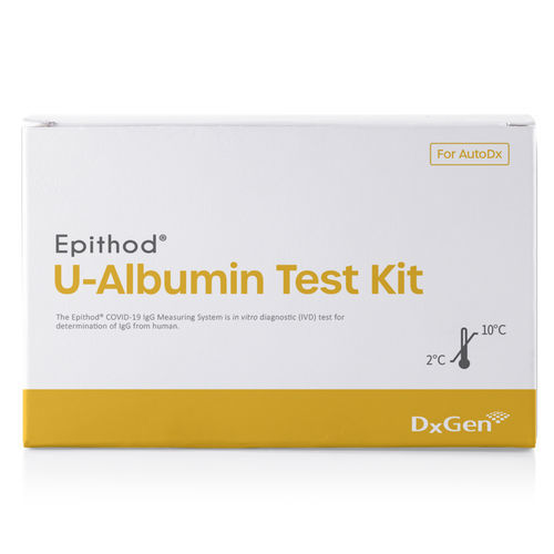 Kit di test per malattie renali - Epithod® - DxGen Corp - di albumina / di urina