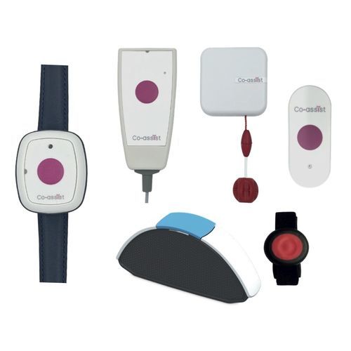 Sistema di chiamata infermiera wireless - Co-assist - per letto / portatile / per WC