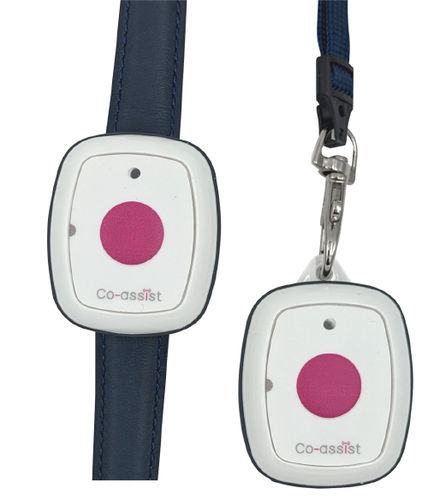 Sistema di chiamata infermiera braccialetti - CALWB - Co-assist - medico / per residenza sanitaria assistenziale