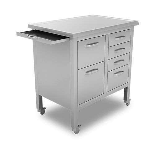 Carrello medico - EMPERO GROUP - portamedicinali / di distribuzione di farmaci / in acciaio inossidabile