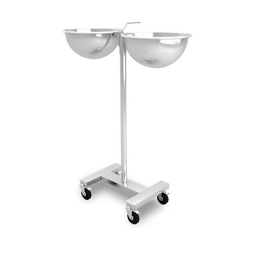 Porta-catino con due catini - EMP.MED.SK series - EMPERO GROUP - con rotelle
