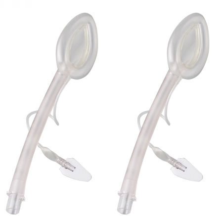 Maschera laringea in PVC - 101123 series - Guangzhou Orcl Medical - monouso / trasparente