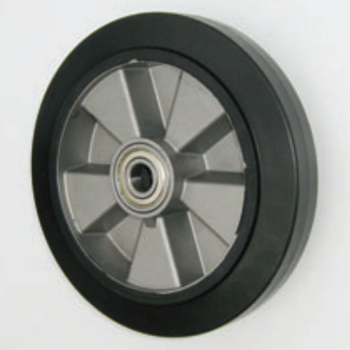 Ruota in gomma - ALG/100/01S - Fabbrica Italiana Ruote - in alluminio