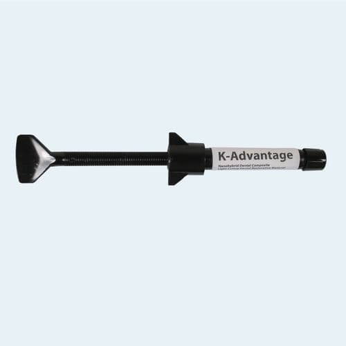 Materiale odontoiatrico in composito ibrido - K-COMPO NANO - KUANTAGROUP - per ricostruzione dentale / fotopolimerizzable / radiopaco