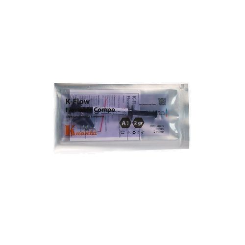 Materiale odontoiatrico in composito fluido - K-FLOW - KUANTAGROUP - per ricostruzione dentale / fotopolimerizzable / radiopaco