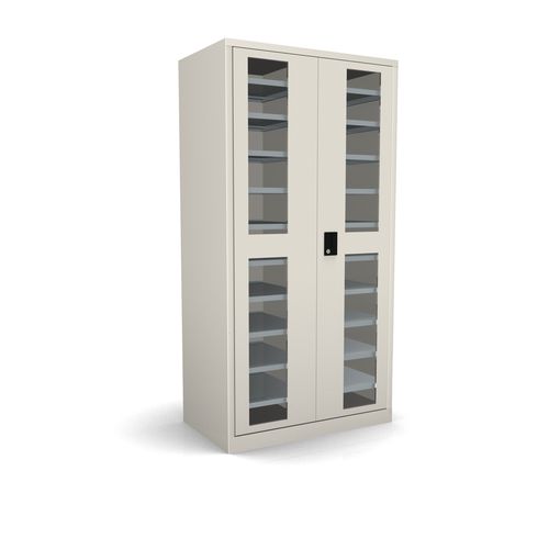 Armadio con ripiano - 60.622.110 - LISTA - con sportello battente / 2 porte