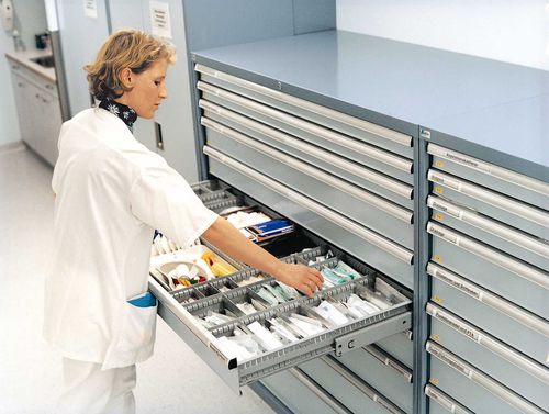Armadio di distribuzione - 14.413.110  - LISTA - multifunzione / per strumenti / per farmaci