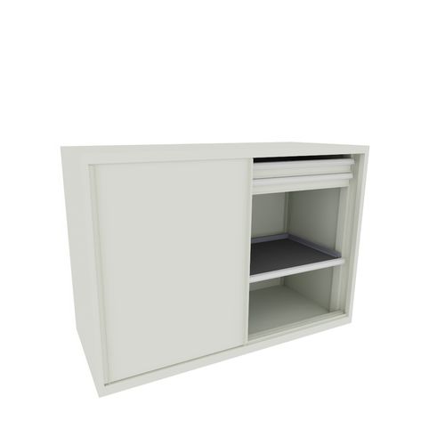 Armadio con porta scorrevole - 79.426.110 - LISTA - 4 cassetti / 2 porte