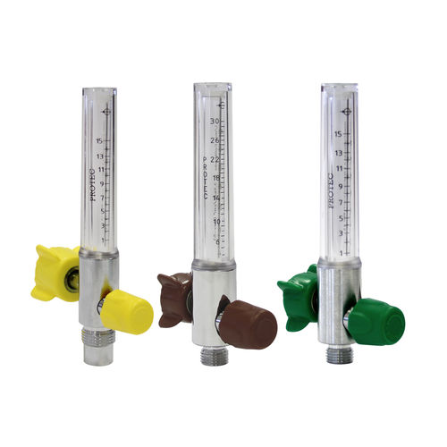 Flussometro ad area variabile - 0040 series - Protec Export - di ossigeno / di protossido di azoto / per aria compressa
