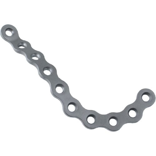 Placca di compressione per piccoli frammenti ossei - 9612 series - Zimed Medical - bloccata / in metallo