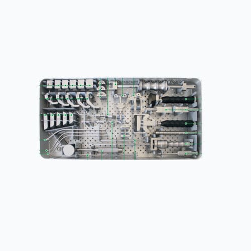 Strumentario chirurgico per installazione di protesi di ginocchio - 9750-0000 - Zimed Medical