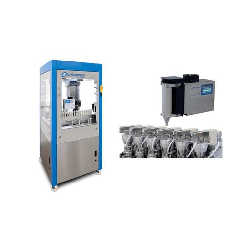 Sistema di preparazione dei campioni interamente automatizzato - Flex Autoplant - Chemspeed Technologies AG - da ricerca / per l'industria farmaceutica / di miscelazione