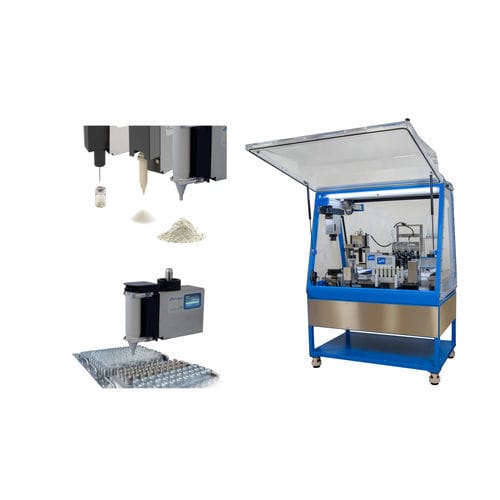 Sistema di preparazione dei campioni interamente automatizzato - SWING RP - Chemspeed Technologies AG - per l'industria farmaceutica / di miscelazione / modulare