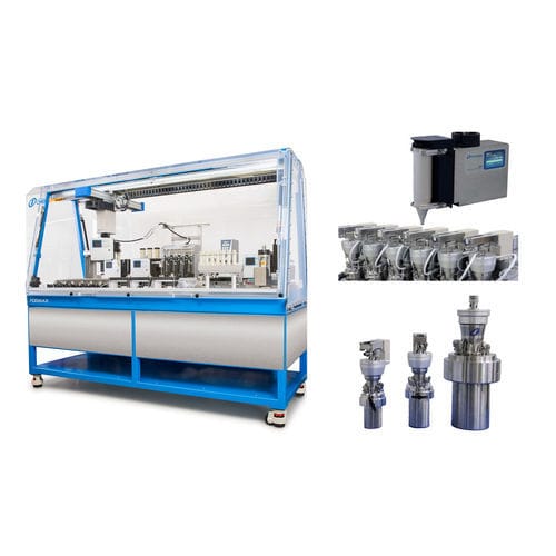 Sistema automatizzato di preparazione campioni - MULTIPLANT  - Chemspeed Technologies AG - per l'industria farmaceutica / con agitazione / modulare