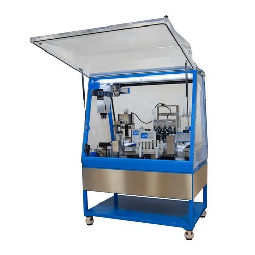 Sistema di preparazione dei campioni interamente automatizzato - ISYNTH CATSCREEN 96 - Chemspeed Technologies AG - da laboratorio / di miscelazione / di dosaggio