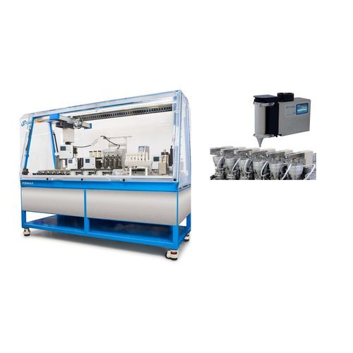 Sistema automatico di preparazione campioni - MULTIPLANT FLOWCHEM - Chemspeed Technologies AG - automatizzato / per l'industria farmaceutica / di miscelazione