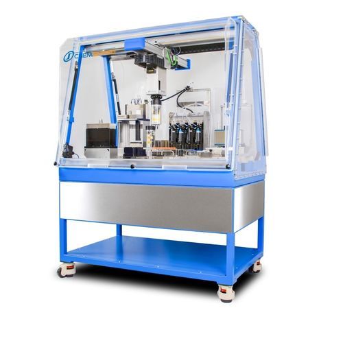 Sistema automatizzato di preparazione campioni - SWING Visco - Chemspeed Technologies AG - per l'industria farmaceutica / di miscelazione / da banco