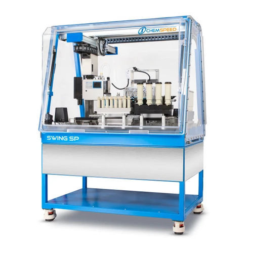 Sistema automatizzato di preparazione campioni - SWING POWDERDOSE - Chemspeed Technologies AG - robotizzato / da laboratorio / da ricerca