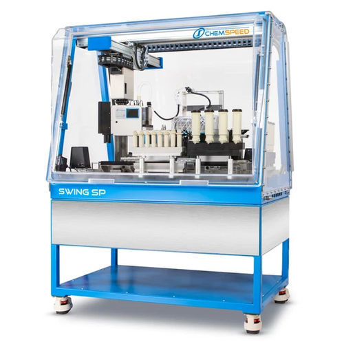 Sistema di preparazione dei campioni interamente automatizzato - ISYNTH REACTSCREEN - Chemspeed Technologies AG - da ricerca / per preparazione di provini / per la scoperta di nuovi farmaci