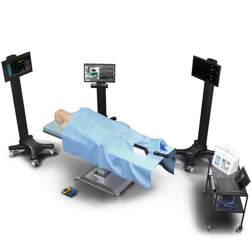 Simulatore per rianimazione - AngioVision HYBRID - MedVision Group - per angiografia / per chirurgia / workstation