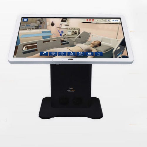 Simulatore didattico - Leonardo VR - MedVision Group - di monitoraggio / per assistenza generale / per cure infermieristiche