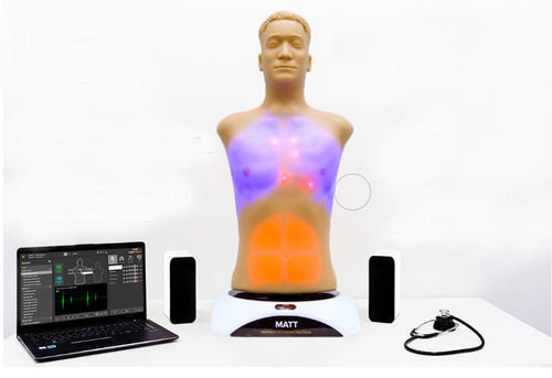 Simulatore per auscultazione - MATT - MedVision Group - ECG / per assistenza generale / di adulto