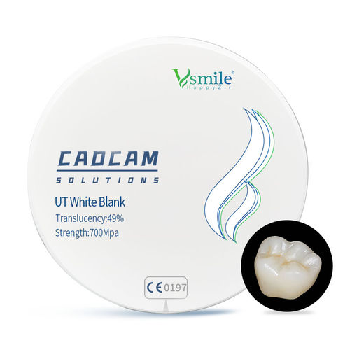 Materiale odontoiatrico in zircone - UT  - Hunan Vsmile Biotechnology Co. Ltd - CAD CAM / per laboratorio odontotecnico / per corone dentali