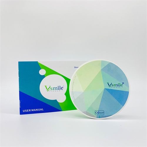 Materiale odontoiatrico in zircone - ST Preshaded A1 - Hunan Vsmile Biotechnology Co. Ltd - CAD CAM / per laboratorio odontotecnico / per ponti dentali