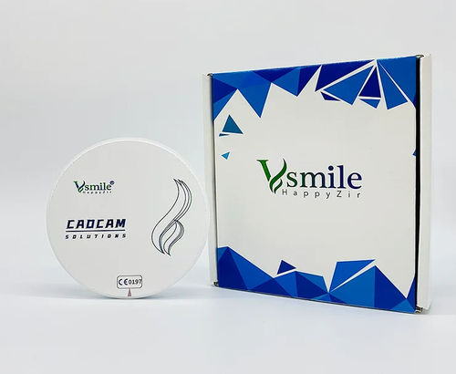 Materiale odontoiatrico in ceramica - HT - Hunan Vsmile Biotechnology Co. Ltd - in zircone / per ricostruzione dentale / per ponti dentali
