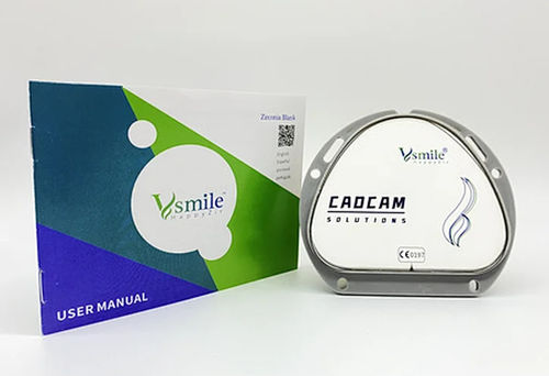 Materiale odontoiatrico in zircone - ST - Hunan Vsmile Biotechnology Co. Ltd - per ricostruzione dentale / CAD CAM / traslucido