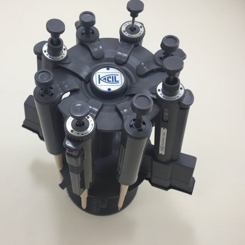 Supporto per pipette - ES1  - Kacil Ind. e Com. Ltda