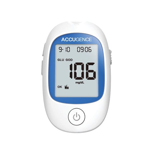 Glucometro automatico - ACCUGENCE ® - e-LinkCare Meditech - GOD / GDH / acido urico