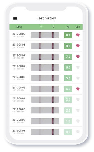 Kit di test di gravidanza - Smilereader - Smilelab - di fertilità / di ovulazione / striscia reattiva