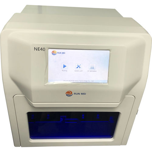 Estrattore di acidi nucleici per diagnosi clinica - NE40 - HUNAN RUNMEI GENE TECHNOLOGY CO.,LTD - con touch screen