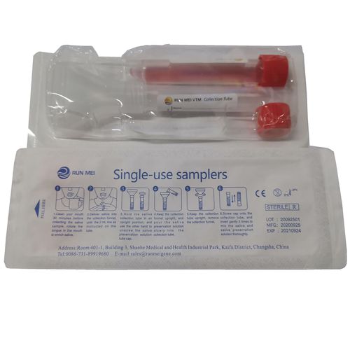 Kit per prelievo di saliva - 3822009000 - HUNAN RUNMEI GENE TECHNOLOGY CO.,LTD - da laboratorio / clinico