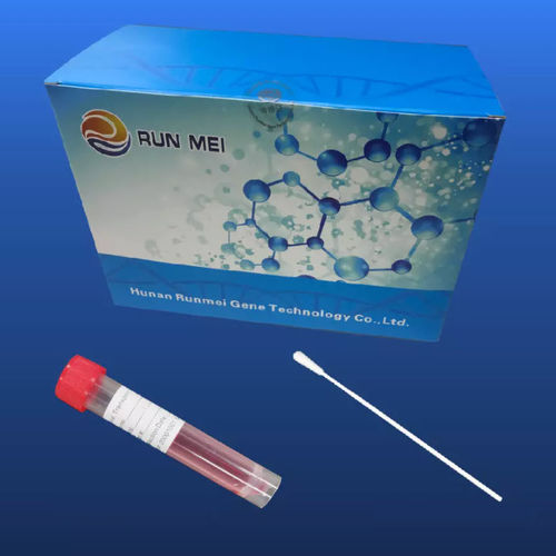 Microprovetta da laboratorio - 3822009000 - HUNAN RUNMEI GENE TECHNOLOGY CO.,LTD - a fondo piatto / nasofaringea / nasale