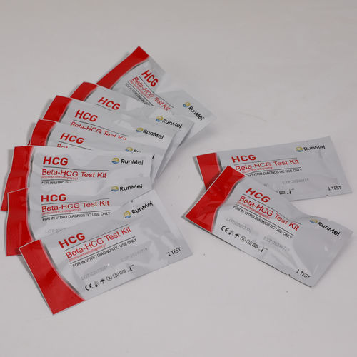 Test rapido di gravidanza - HUNAN RUNMEI GENE TECHNOLOGY CO.,LTD - per uso domiciliare / di HCG / per urina